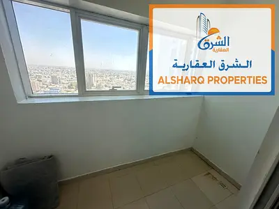 سيتي تاور عجمان غرفتين وصالة مفروشة بالكامل مع بلكونة وحمامين وإطلالة مميزة جاهزة للسكن في برج B2