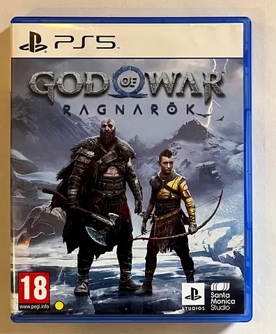 PS5 G0D of war Ragnarok Disc