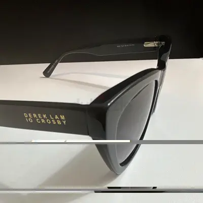 Derek Lam 10 Crosby Black Cat-Eye Sunglasses - Gently Used