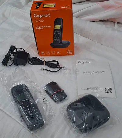 Gigaset A270P Cordless Landline Phone with Base & Charger - Like New