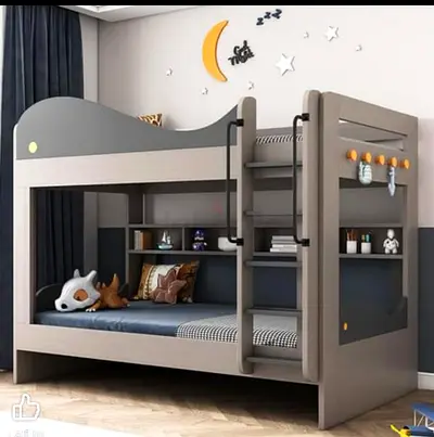 Solid Wooden Kids Bunk Bed