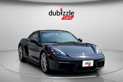 AED 4239/month | 2017 Porsche 718 Cayman S | GCC Specs | Ref#505328