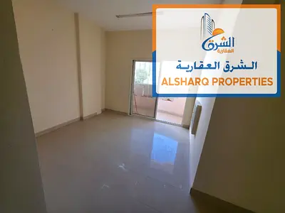 Two-bedroom apartment for rent in Ajman Corniche, second row from the sea and second building from the Corniche, next to Thimar Al Bahar Restaurant. A