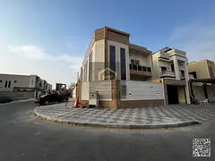 Spacious 5-Bedroom Master Corner Villa with Maid's Room for Sale in Al Yasmeen, Ajman – Double Str