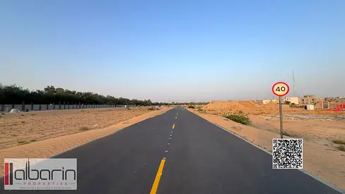 Land for sale, Al Zahia, Ajman, residential land, permit for ground floor and two floors, freehold, real estate investment, Ajman lands, villa buildin