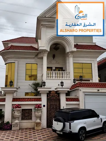 للبيع الياسمين عجمان فيلا زاوية 6 غرف مجلس صاله خادمه 3900 قدم 2.4 مليون كاش فقط
