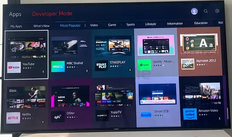 4K ultra HD Samsung Smart TV 75 inch