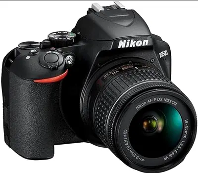 Nikon D3400 DSLR with 18-55mm AF-P DX Lens - Good Condition