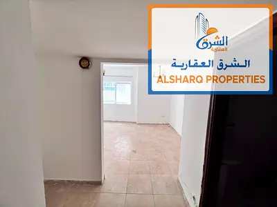 One bedroom and living room in Al Hamidiya, near the court and Ajman University, central air conditioning, suitable for families, reasonably priced.