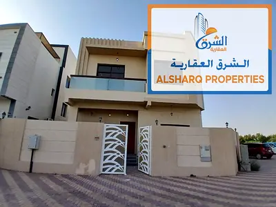 فيلا 5 غرف للإيجار السنوي | الياسمين – عجمان | ناصية وحوش خاص