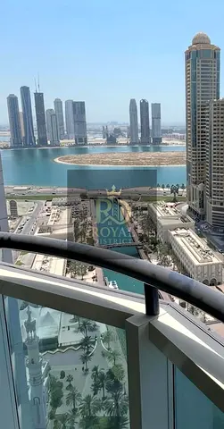 شقة مفروشة بمساحة واسعة وتشطيبات حديثة واطلالة خلابة على القصباء /طابق عالي/زاوية / مؤجرة عائد مرتفع/2 باركينغ