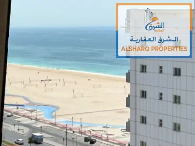 مش مجرد شقة… دي حياة على البحر! أول ساكن على كورنيش عجمان بإطلالة بحرية فاخرة، غرفتين وصالة و3 حمام، تشطيب راقي، 55 ألف على 4 دفعات.