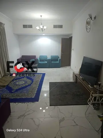 غرفتان وصالة للإيجار السنوي في أبراج الواحة، مفروشة أو بدون فرش. باركينج، جيم ومسبح مجانًا. 50,000 درهم، 6 شيكات، تأمين 3,000 درهم.