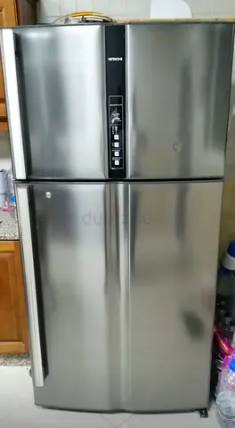 Hitachi 820L Stainless Steel Refrigerator - Good Condition
