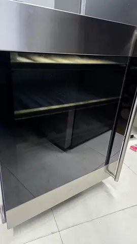 Smeg stainless steel built-in wine cooler / beverage refrigerator