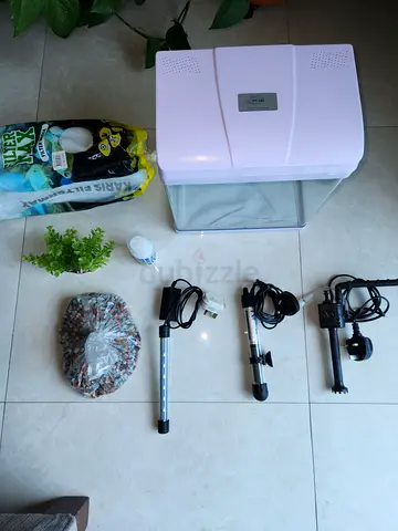 Aquarium with full accessories