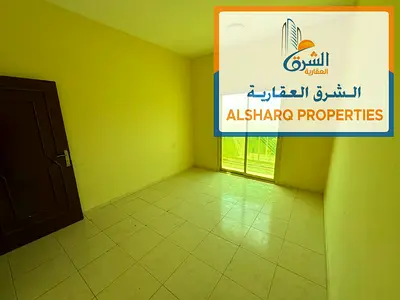 Two rooms and a hall, balcony, 2 bathrooms, central air conditioning, easy access to Sharjah, Dubai and Sheikh Mohammed Bin Zayed Road.