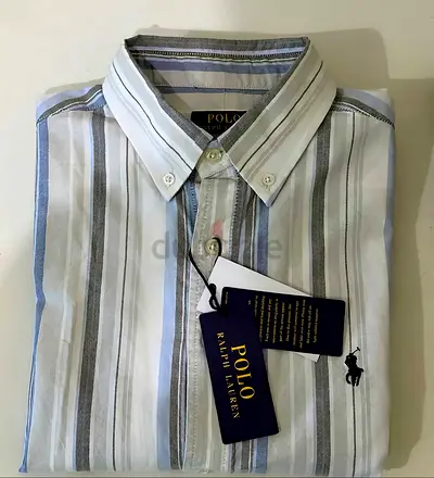 Polo Ralph Lauren men's striped button-down shirt, new with tags