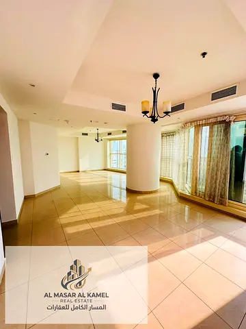 4 bedrooms Free air conditioning Free parking 🏋️‍♂️ Gym and a living room with a stunning view Balcony Built-in wardrobes Storage room with a stunnin