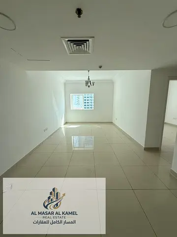 Spacious 2-Bedroom Apartment in Al Khan with Fully Open View, Large Kitchen, 2 Bathrooms, High Floo