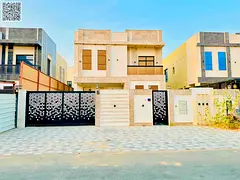 Luxury 5 Bedroom Villa with Huge Front & Back Yard | Central AC & Maid's Room | Ajman – 120,000 AE
