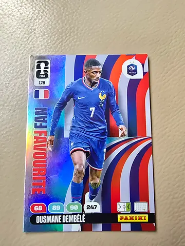Dembele 2026 world cup panini card