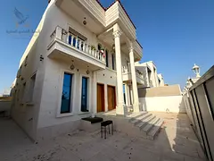 Furnished villa with excellent space in Al Alia Ajman 5 master bedrooms 2 living rooms a majlis a ma