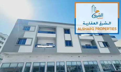 Investment building for sale in Al Nakheel 1 - Ajman Corniche | 32 units | 7 shops | Annual income AED 1.144 million | Ready to rent |