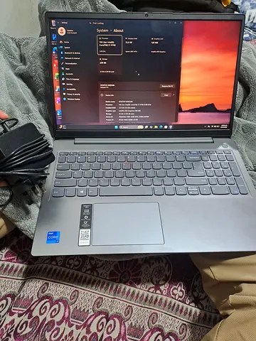 Lenovo Ideapad 15.6" Laptop with Charger - Good Condition