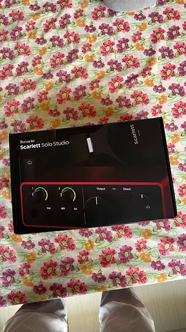 Focusrite Scarlett Solo Studio 4th Gen Recording Bundle