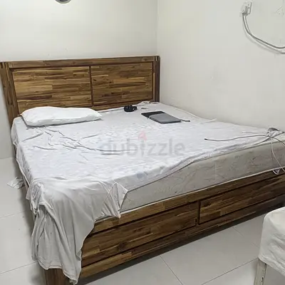 king size bed and frame sale