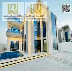Luxury Villa for Sale in Al Helio 2 Private Pool Panoramic Elevator 6 Master Bedrooms