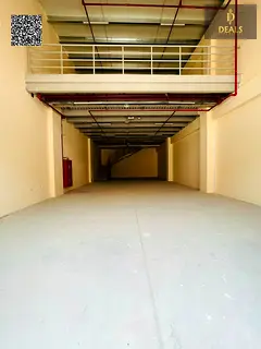 **Spacious Warehouse with Mezzanine for Annual Rent in Al Jurf 1**