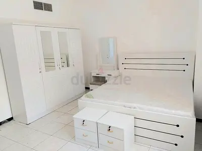 White 4-Piece Bedroom Set: Bed, Wardrobe, Dresser & Nightstand