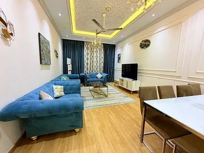1BHK apartment for monthly rent in Ajman - Al Rashidiya - Ajman One Towers | Stylish and well-maint