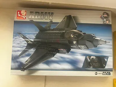 Sluban Army Jet Building Blocks Set - New in Box