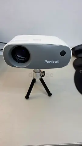 Portable Mini LED Projector - White, with USB & HDMI