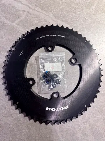 NEW Aero Rotor Chainring 56T with Bolts