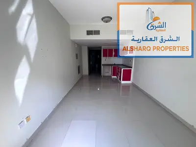 Studio apartment in Al Hamidiya Near the courthouse and Ajman University, University Street Central air conditioning Large area Maintenance included