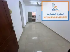 Spacious One Bedroom Apartment with Two Balconies for Annual Rent Second Row from Ajman Corniche in
