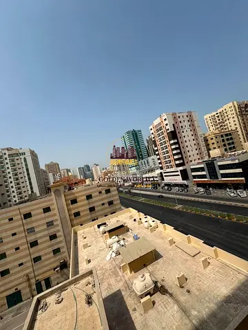 1BR apartment for annual rent in Abu Shagara, open view, kitchen with open view and 1 bathroom. Comfortable home in a convenient location. AED 28K.