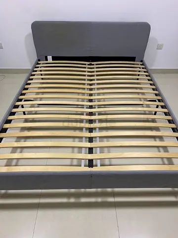 IKEA Slattum Grey Bed Frame
