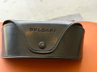 Bvlgari branded sunglasses hard case (black) - case only