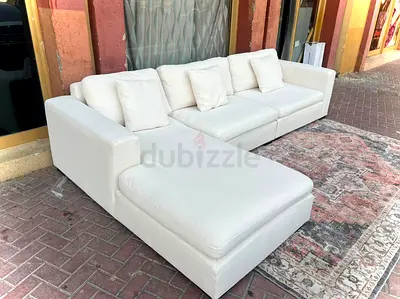 Comfortable marina home Feather filled sofa