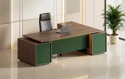 Premium Executive Office Desk – Modern Managerial Workspace