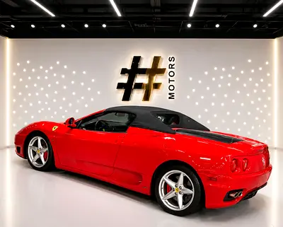 Pristine 2004 Ferrari 360 Spider | GCC Specs | Low Mileage