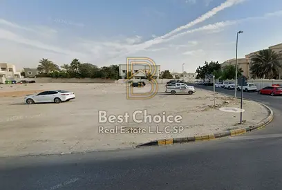 Large corner plot on the main street, GCC owned, measuring 25,645 sq ft, with permit for ground floor and one story.