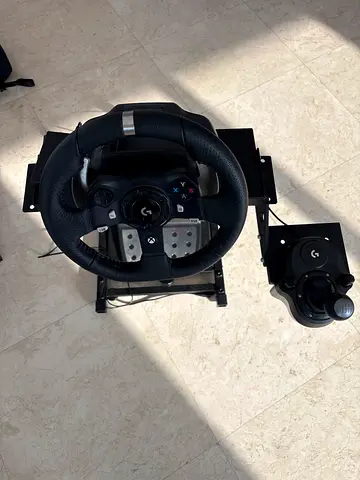 Logitech G Driving Force GT wheel and shifter set