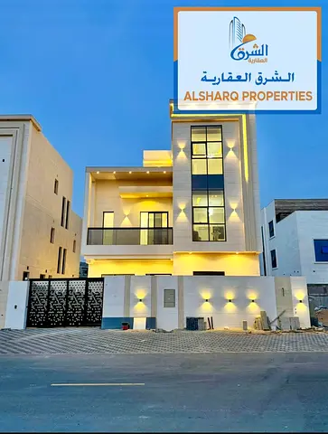 sh  فيلا فاخره بالعامره 6 غرف 4500 قدم تشطيبات سوبر لوكس