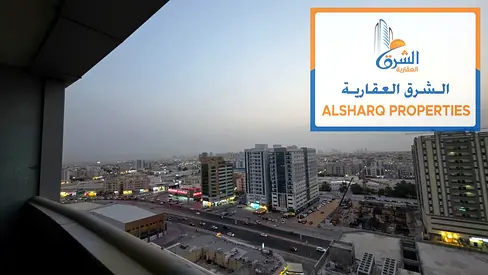 من افضل الاستديوهات في عجمان _ فرش فندقي وبالكونه باطلاله مميزة _ قريب من كل الخدمات